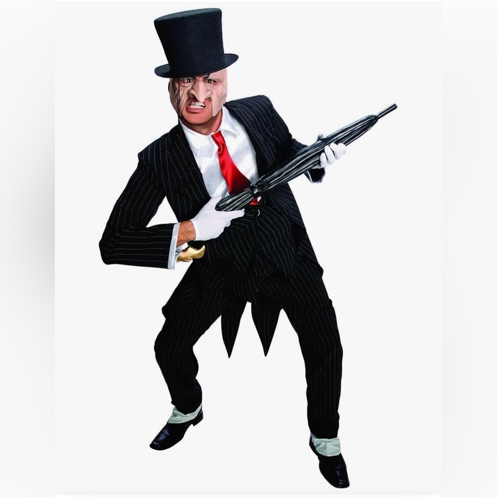 DC Comics Super Villains The Penguin Cosplay Comic Halloween Costume Size Large